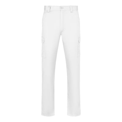 VL HERMES promotional workwear garment in white with custom logo branding