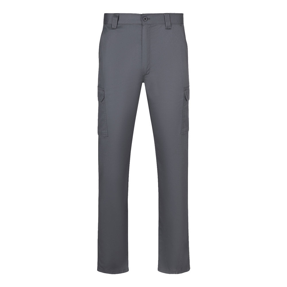 VL HERMES promotional workwear garment in grey with custom logo branding