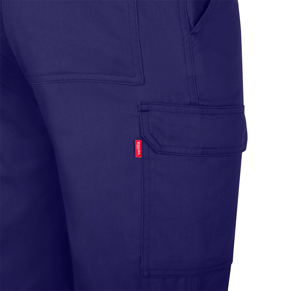 VL HERMES promotional workwear garment in royal blue with custom logo branding