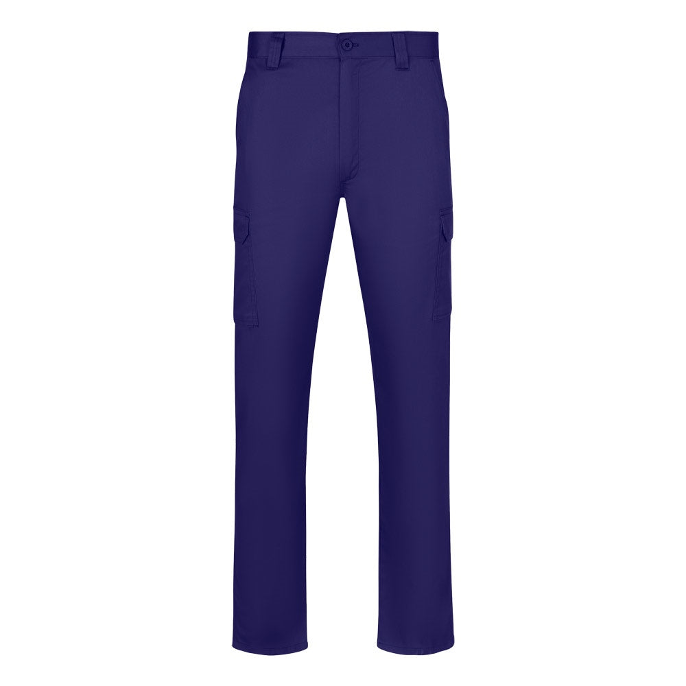 VL HERMES promotional workwear garment in royal blue with custom logo branding