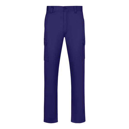 VL HERMES promotional workwear garment in royal blue with custom logo branding