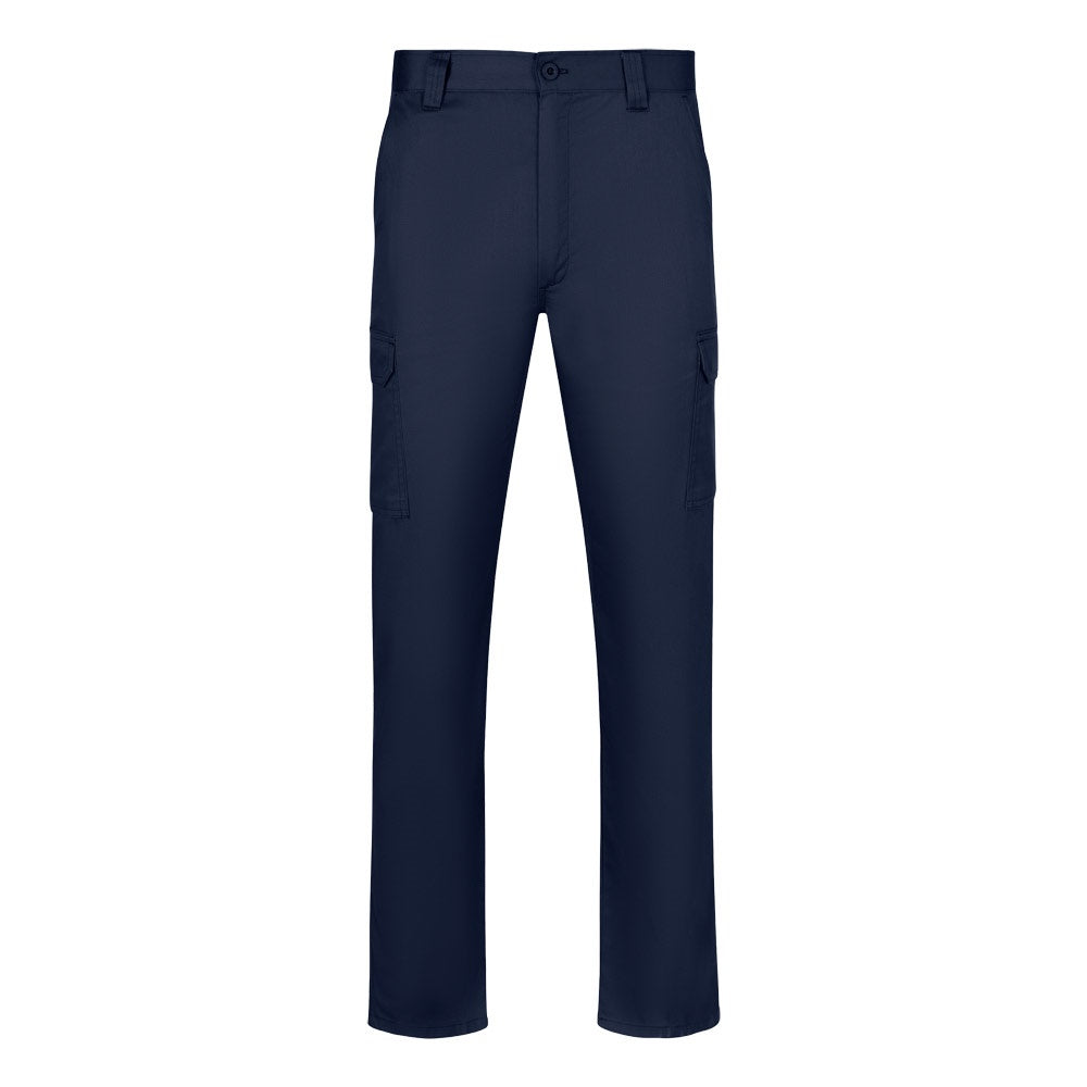 VL HERMES promotional workwear garment in navy blue with custom logo branding
