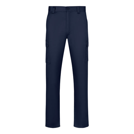 VL HERMES promotional workwear garment in navy blue with custom logo branding