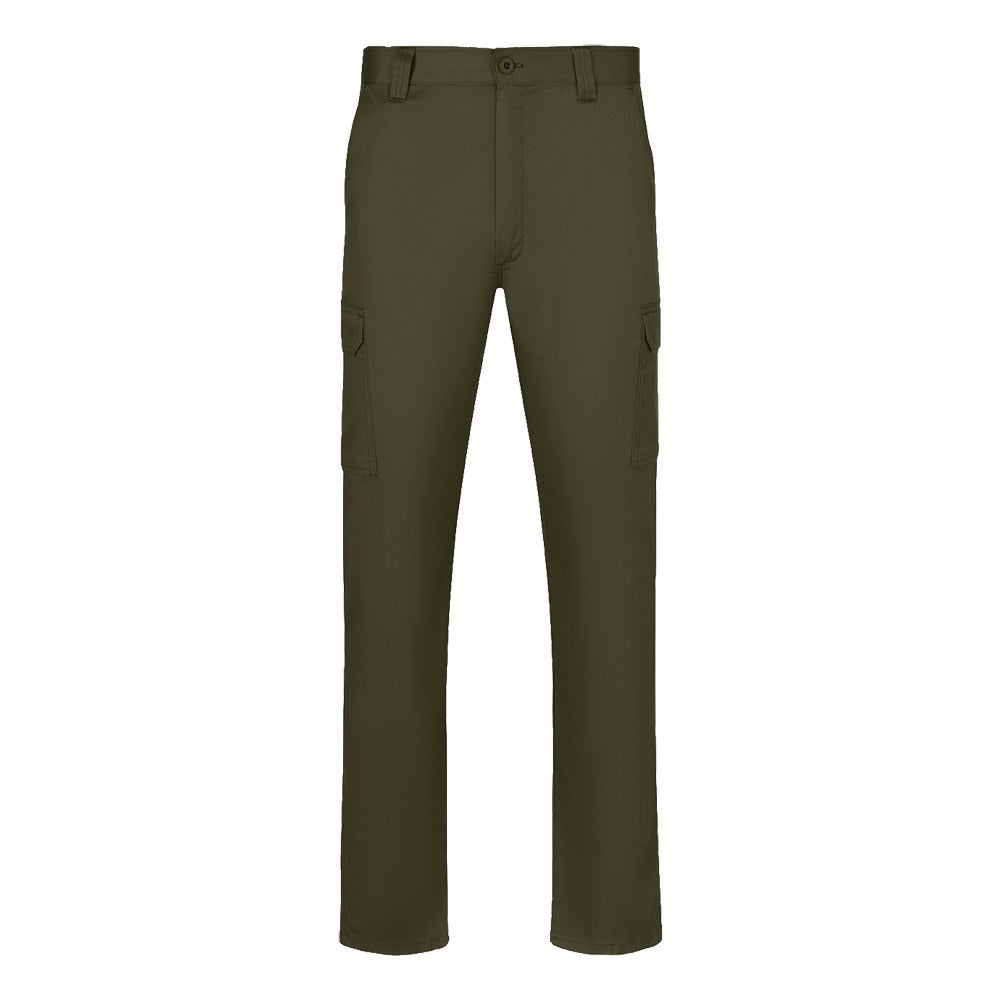 VL HERMES promotional workwear garment in army green with custom logo branding