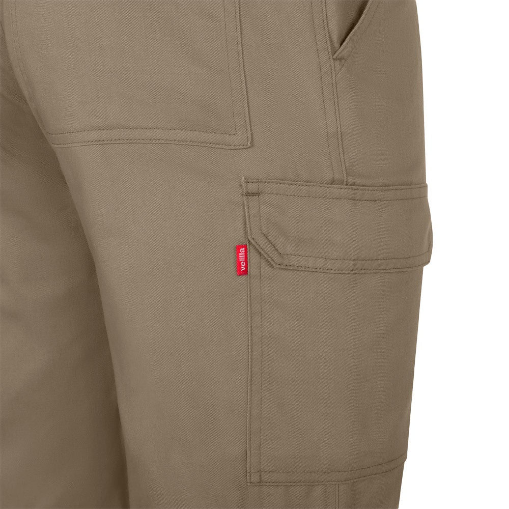VL HERMES promotional workwear garment in light natural with custom logo branding