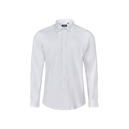 VL PRITHVI MAN promotional corporate shirt in white with custom logo branding
