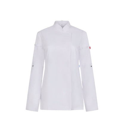 VL THOTH promotional workwear garment in white with custom logo branding