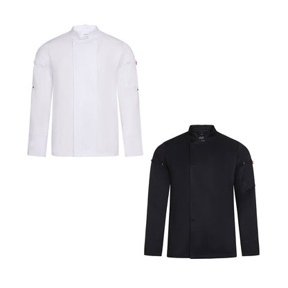 VL AGNI promotional workwear garment (complete set view) with custom logo branding