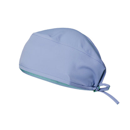 VL SAGA promotional workwear garment in pastel blue with custom logo branding