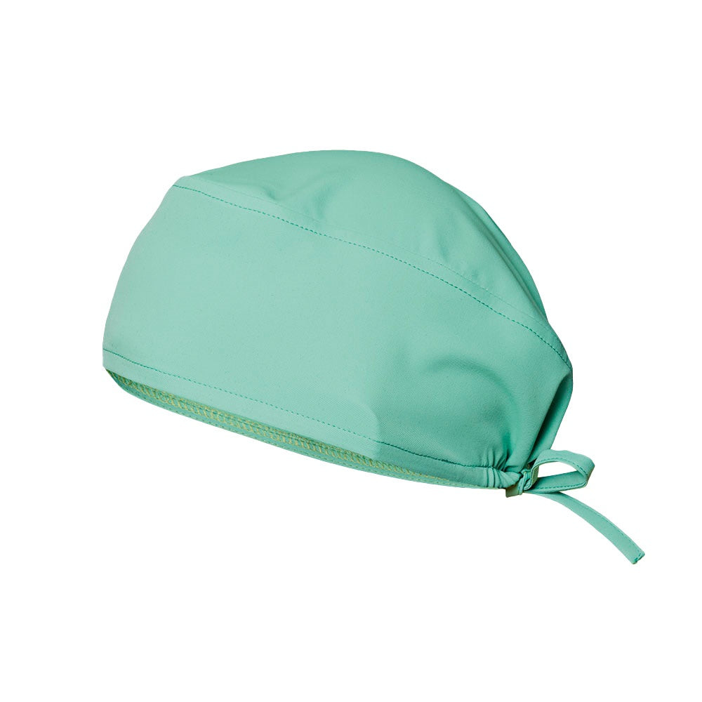 VL SAGA promotional workwear garment in mint green with custom logo branding