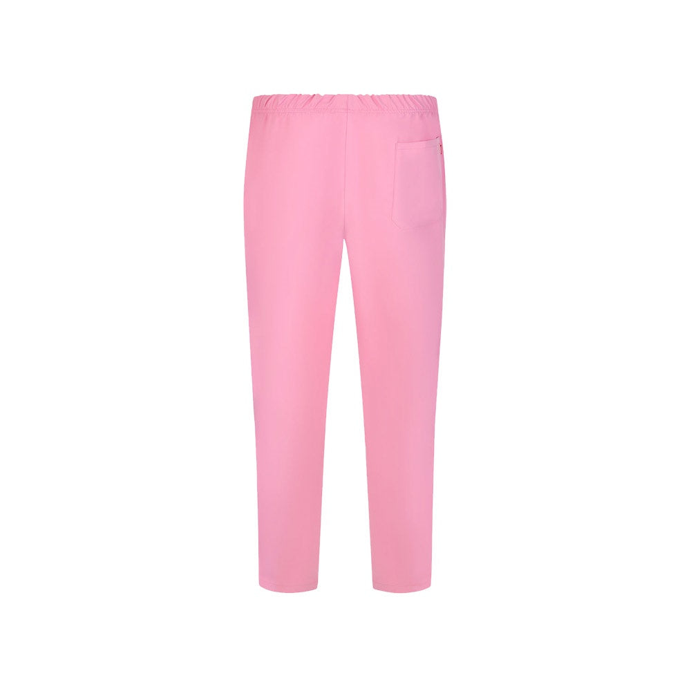 VL FREYR promotional workwear garment in pink (detail view) with custom logo branding