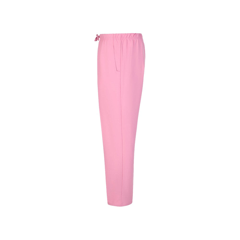 VL FREYR promotional workwear garment in pink (detail view) with custom logo branding