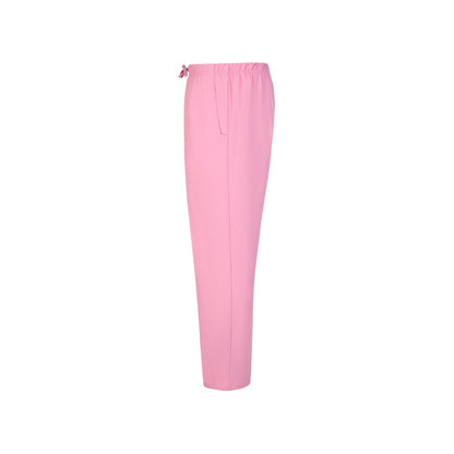 VL FREYR promotional workwear garment in pink (detail view) with custom logo branding