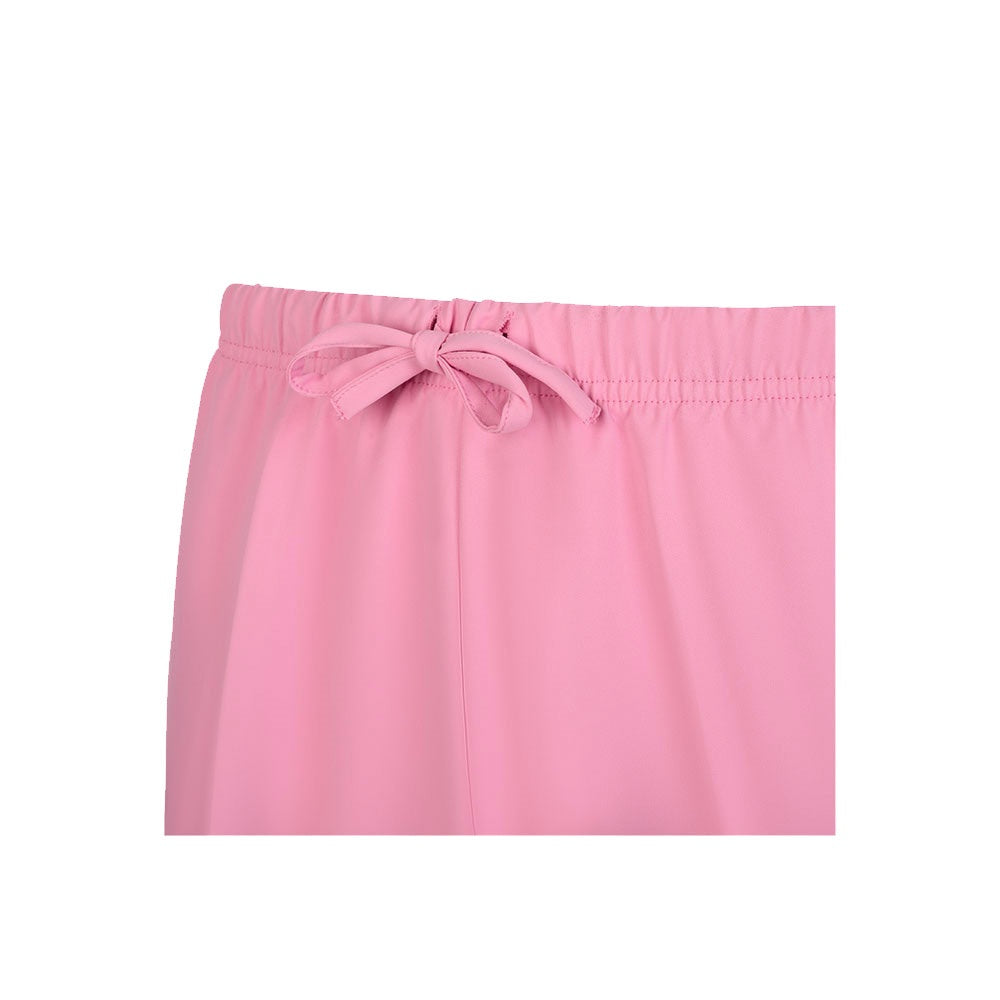VL FREYR promotional workwear garment in pink (detail view) with custom logo branding