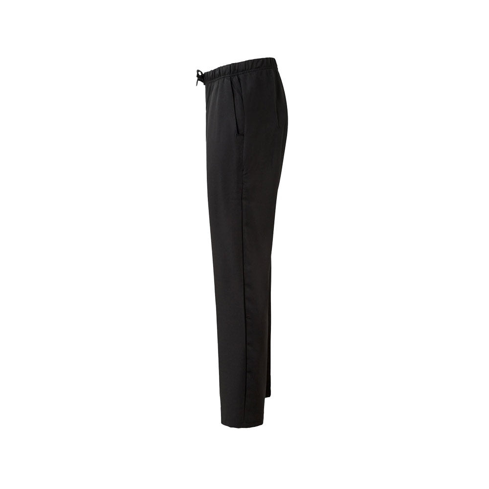 VL FREYR promotional workwear garment in black (detail view) with custom logo branding