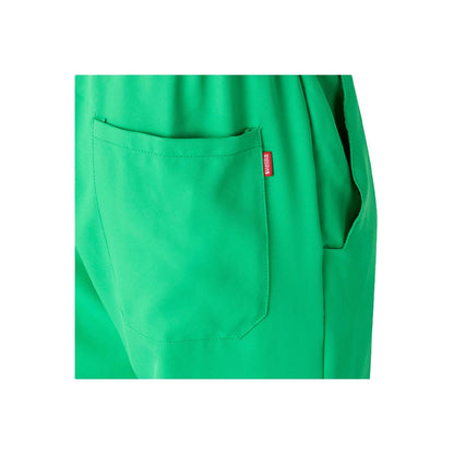 VL FREYR promotional workwear garment in green with custom logo branding