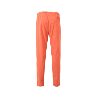 VL FREYR promotional workwear garment in orange (detail view) with custom logo branding