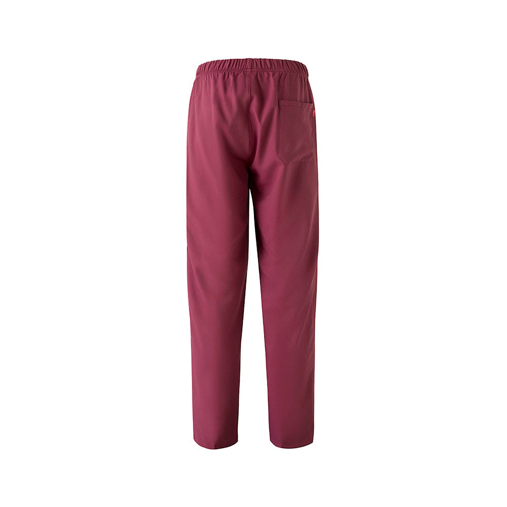 VL FREYR promotional workwear garment in pastel pink (detail view) with custom logo branding