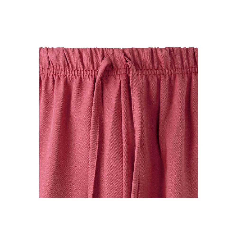 VL FREYR promotional workwear garment in pastel pink (detail view) with custom logo branding