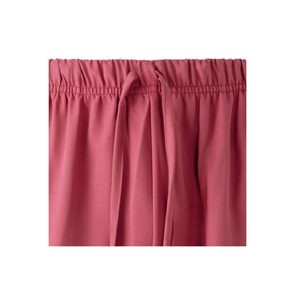 VL FREYR promotional workwear garment in pastel pink (detail view) with custom logo branding