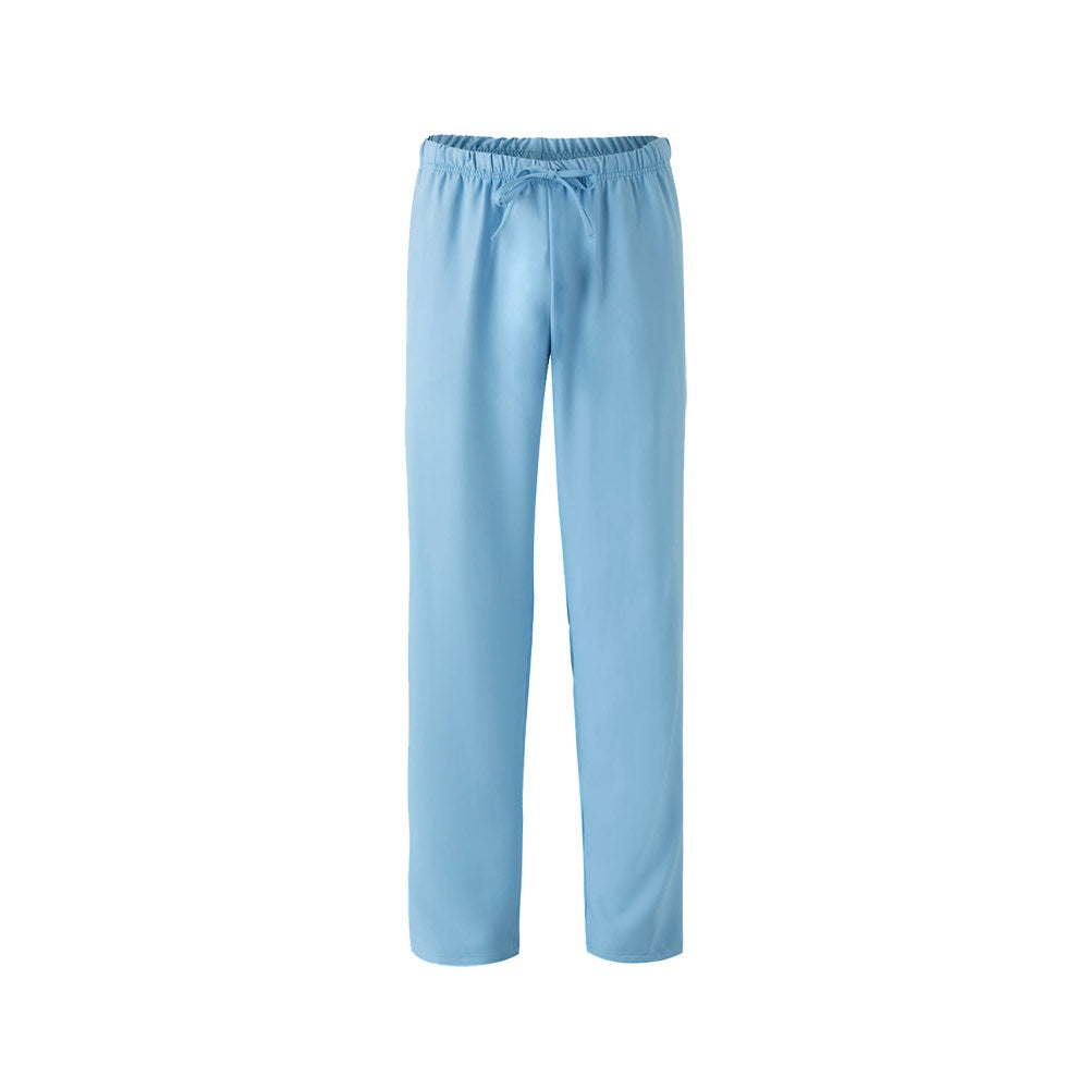 VL FREYR promotional workwear garment in pastel blue with custom logo branding