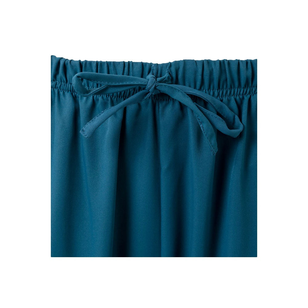 VL FREYR promotional workwear garment in petrol blue with custom logo branding