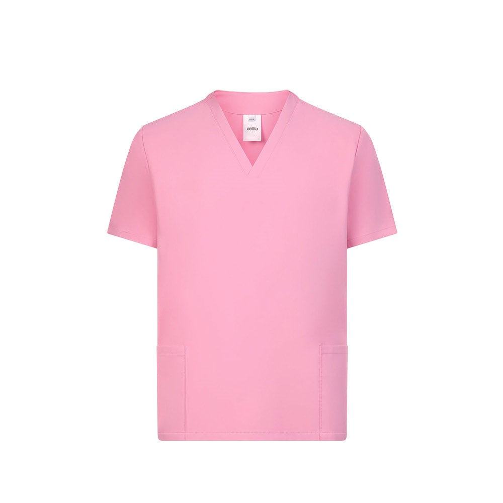 VL FLORA promotional workwear garment in pink with custom logo branding