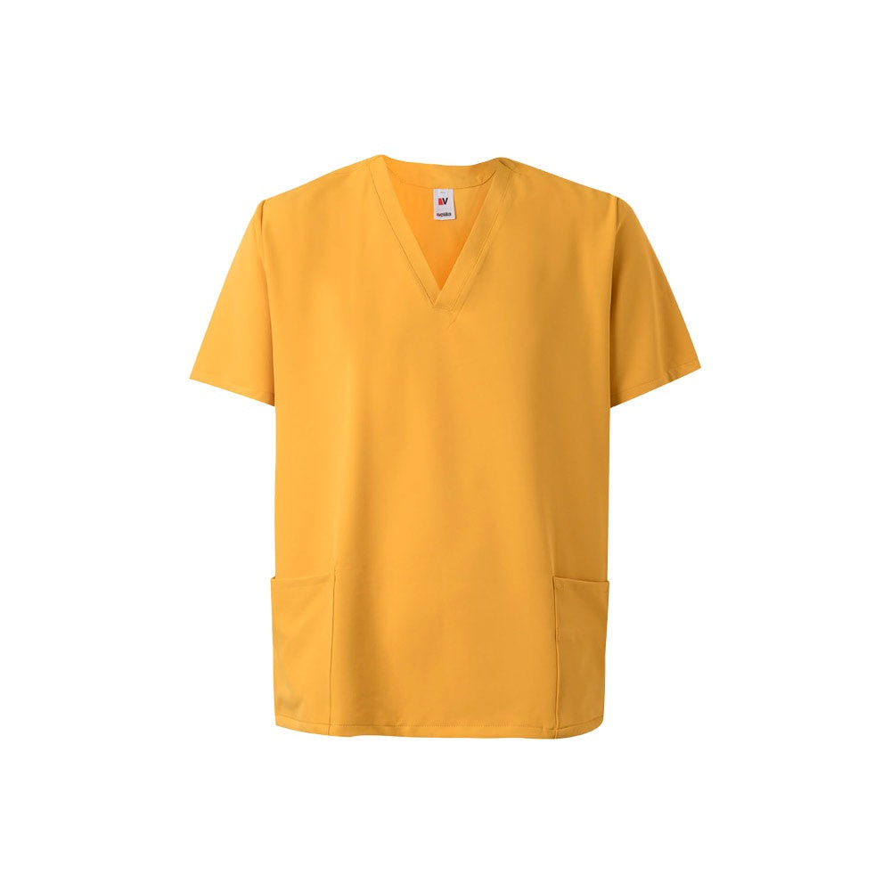 VL FLORA promotional workwear garment in yellow with custom logo branding