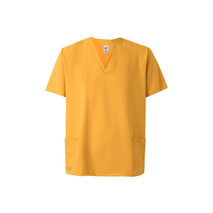 VL FLORA promotional workwear garment in yellow with custom logo branding