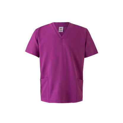 VL FLORA promotional workwear garment in dark pink with custom logo branding