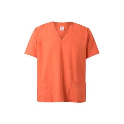 VL FLORA promotional workwear garment in orange with custom logo branding