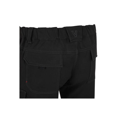 VL NYMPHS promotional workwear garment in black with custom logo branding
