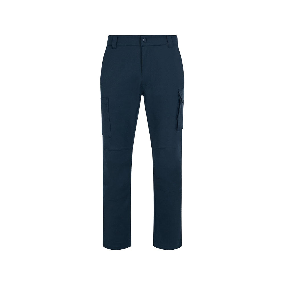 VL NYMPHS promotional workwear garment in petrol blue with custom logo branding