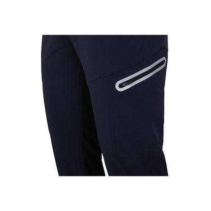 VL SELENE promotional workwear garment in navy blue with custom logo branding