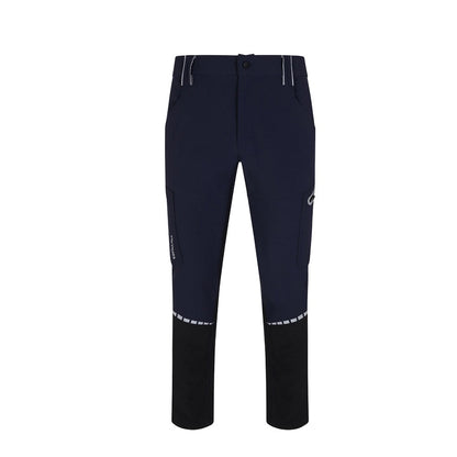 VL SELENE promotional workwear garment in navy blue with custom logo branding