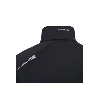 VL NYX promotional jacket in grey (detail view) with custom logo branding