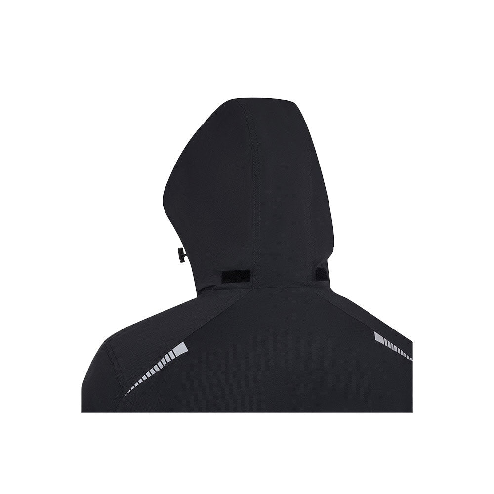 VL NYX promotional jacket in grey with custom logo branding