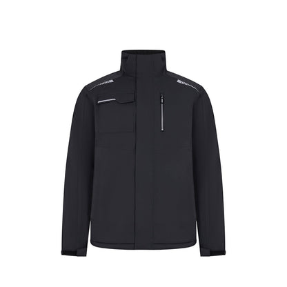 VL NYX promotional jacket in grey with custom logo branding