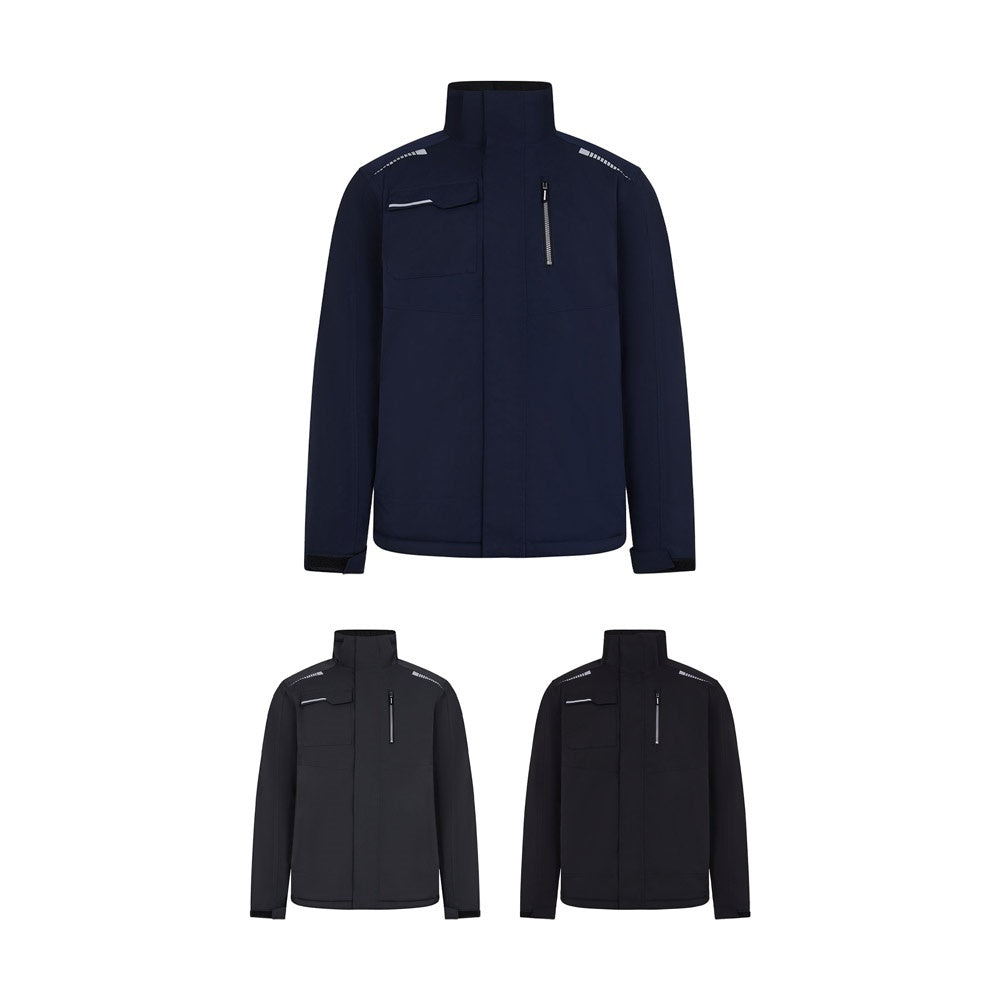 VL NYX promotional jacket (complete set view) with custom logo branding