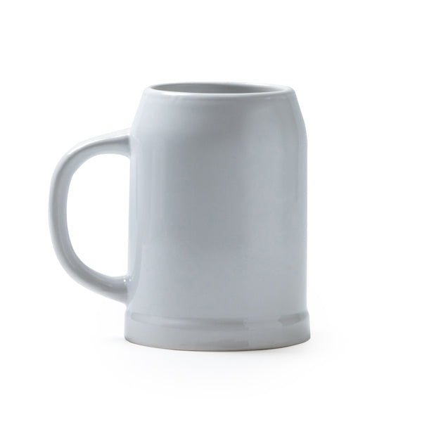 Stamina SAMUI Ceramic jar in white - promotional merchandise printed with your company logo