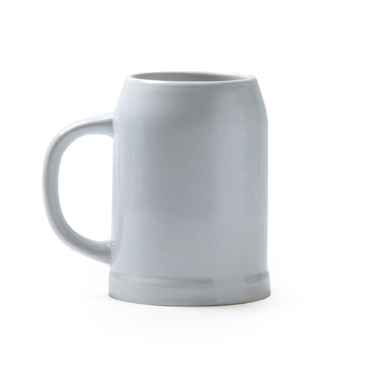 Stamina SAMUI Ceramic jar in white - promotional merchandise printed with your company logo