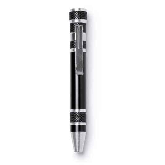 Stamina BRICO Aluminium multi-tool in black - promotional merchandise printed with your company logo