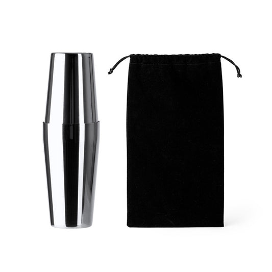 Stamina LARIUS Stainless steel cocktail set in silver - promotional merchandise printed with your company logo