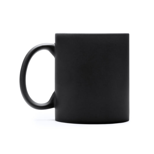Stamina WALAX Promotional ceramic mug 350 ml in black - promotional merchandise printed with your company logo