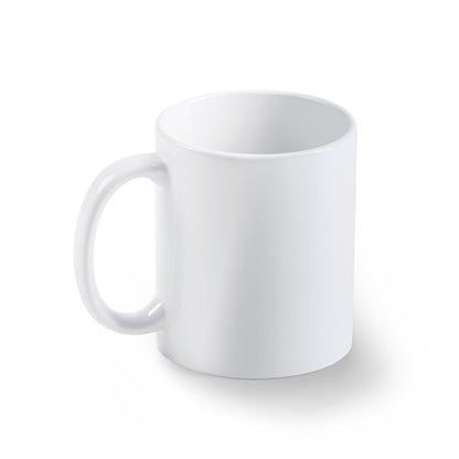 Stamina LEMON 350ml high quality ceramic mug 350 ml in white - promotional merchandise printed with your company logo