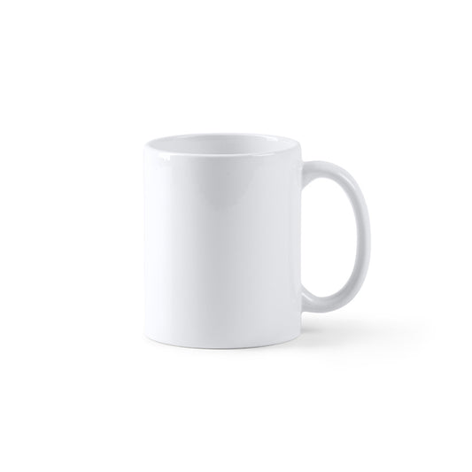 Stamina LEMON 350ml high quality ceramic mug 350 ml in white - promotional merchandise printed with your company logo