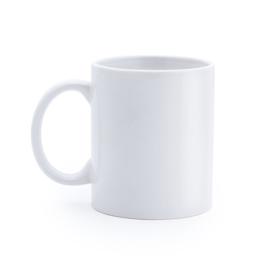 Stamina LIMA ml ceramic mug 350 ml in white - promotional merchandise printed with your company logo