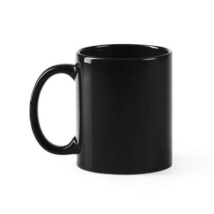 Stamina PAPAYA 370ml capacity ceramic mug 370 ml in black - promotional merchandise printed with your company logo