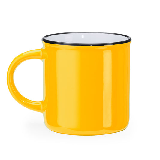JACK - Ceramic Mug - WHITE/WHITE