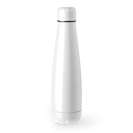 Stamina PITA Stainless steel bottle 630 ml in white - promotional merchandise printed with your company logo